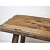 Ławka stolik z drewna egzotycznego